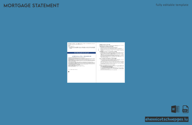 Hypothekendarlehensabrechnung der pakistanischen Nationalbank (NBP) in Word- und PDF-Format, 8 Seiten, Beispielvorschau (7-8 Seiten)